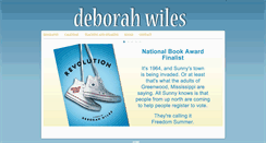 Desktop Screenshot of deborahwiles.com